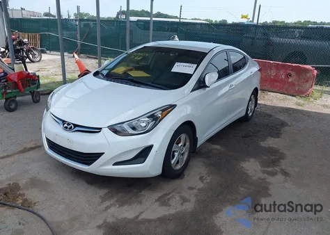 2015 Hyundai Elantra Se from USA, damaged, VIN 5NPDH4AE0FH602050